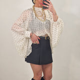 Maglia HEARTS avorio