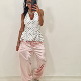 Maglia Pois bianca