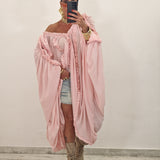 Maxi casacca BUBBLE rosa