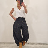 Pantalone PAINT nero