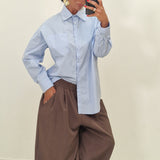 Camicia Elettra celeste