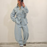 Camicione ARYA blu chiaro