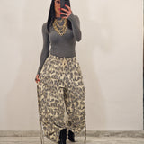 Pantalone di jeans  MOGLY leopardato