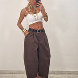 Pantalone STEVEN marrone