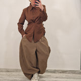 Camicia LIZZY marrone