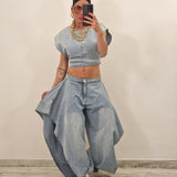 Coordinato in denim MASON