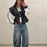 Smanicato in ecopelle HANET nero