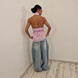 Camicia TERRY righe rosa