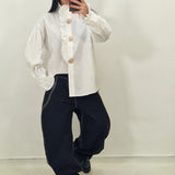 Camicia Rose bianca