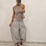 Jeans LESLEY grigio