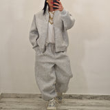 Coordinato/Tuta MECY grigio