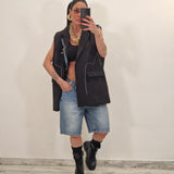Gilet PRINCE nero