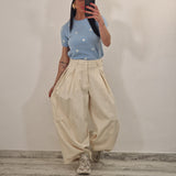 Pantalone in denim KORS avorio