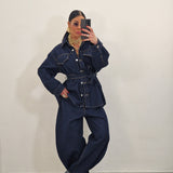 Camicione ARYA blu scuro