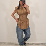 Camicia VOGUE camel