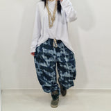 RIBAN blue tracksuit trousers