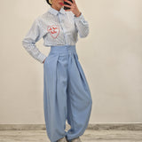 Camicia LULU' celeste