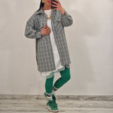 Camicione YARAH quadri verde