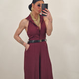 Tuta intera MERYLIN bordeaux