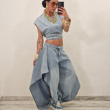 Coordinato in denim MASON