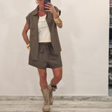Coordinato TRISS verde militare