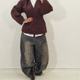 Blazer Penelope bordeaux