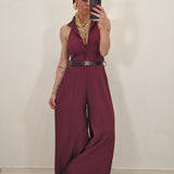 Tuta intera MERYLIN bordeaux