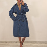 Trench VICTORIA in denim