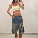 Bermuda in denim MONIQUE
