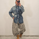 DAISY brown eco fur sleeveless jacket
