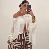 Blusa SELIN avorio