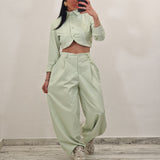 Coordinato ANAIS verde mela