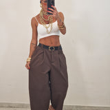 Pantalone STEVEN marrone
