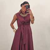 Abito SELLY bordeaux