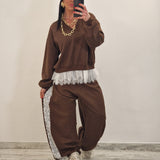 Coordinato tuta BLISS LUMINA marrone