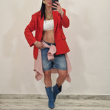 Blazer ALCATRAZ rosso