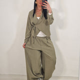 Coordinato ROSE verde militare