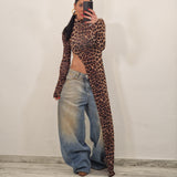 Maglia SELENA leopardata