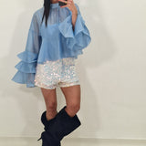 LIA light blue shirt