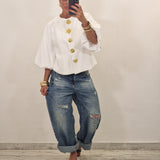 Blazer EYES bianco