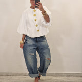 Blazer EYES bianco