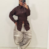 Camicia Samira marrone