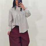 Pantalone DAMA borgogna