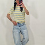 Polo ANGEL righe giallo