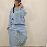 Coordinato tuta NATHAN celeste