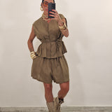 Coordinato LEYA verde militare