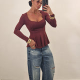 Maglia MIA bordeaux