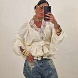 Camicia DOLORES avorio