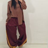 DAFNE shirt with yellow and red checks