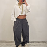 Pantalone LUCILLA fumo